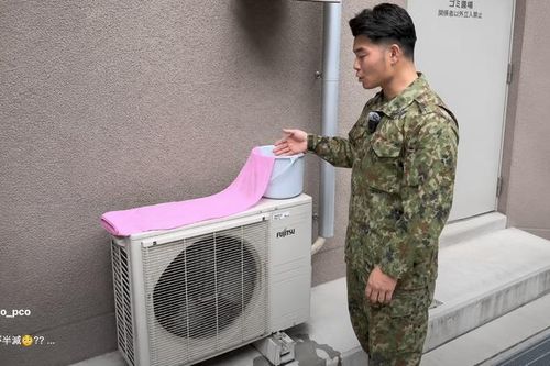 Mẹo tiết kiệm điện cho máy lạnh bằng một xô nước