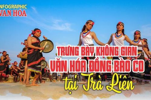 (Infographic) Trưng bày không gian văn hóa đồng bào Co tại Trà Liên: Di sản sống giữa đại ngàn