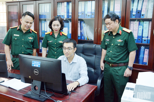 Bộ Quốc phòng kiểm tra cải cách hành chính, chuyển đổi số tại Tổng công ty Xây dựng Lũng Lô