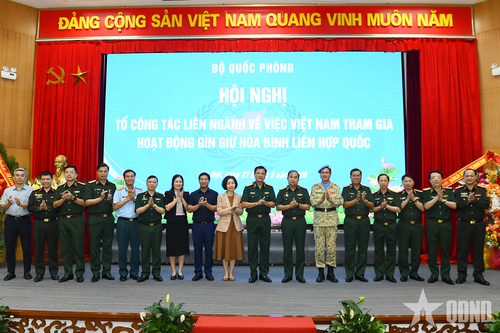 Việt Nam đăng ký thành công nhiều loại hình đơn vị mới tham gia hoạt động Gìn giữ hòa bình
