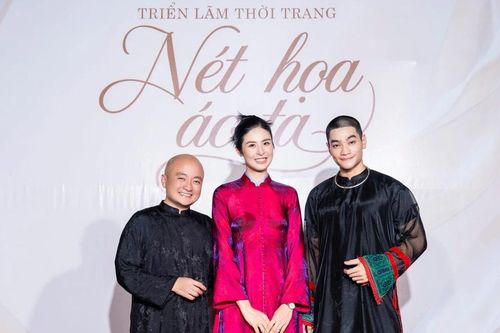 NTK Cao Minh Tiến cùng Hoa hậu Ngọc Hân 'vẽ' áo dài Việt trong không gian đặc biệt