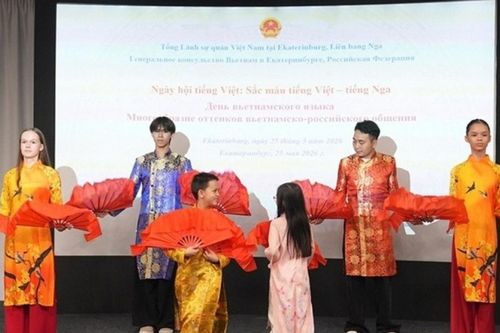 Lan tỏa tình yêu tiếng Việt đến bạn bè quốc tế tại Nga