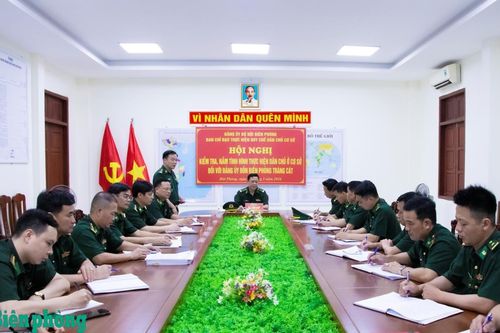 Phát huy dân chủ, xây dựng Đảng bộ trong sạch, vững mạnh, đơn vị vững mạnh toàn diện 'Mẫu mực, tiêu biểu'