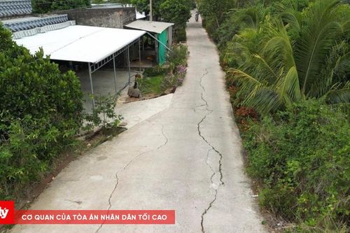 Công bố khẩn cấp sạt lở bờ kênh ở Tây Ninh