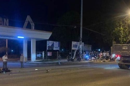 Hai thanh niên tử vong tại chỗ sau cú va chạm với xe ben