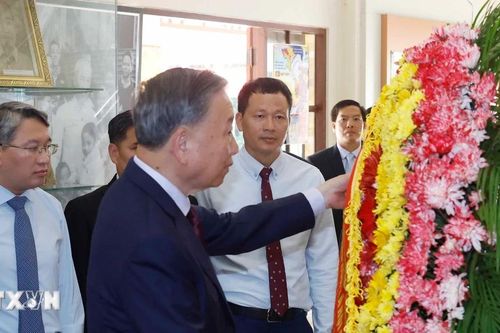 Tổng Bí thư, Chủ tịch nước Tô Lâm thăm di tích Bác Hồ tại Thái Lan