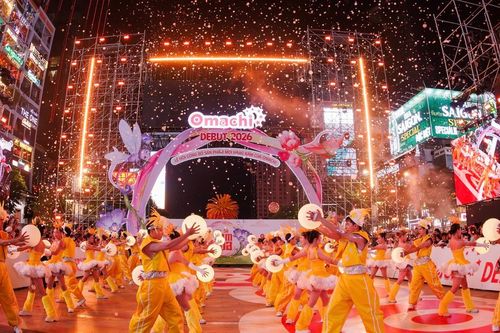 Omachi thể hiện sức sáng tạo, đổi mới với màn ra mắt sản phẩm ngay trung tâm thành phố