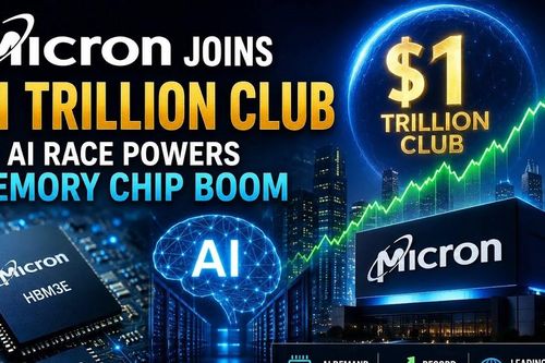 Micron lần đầu gia nhập 'câu lạc bộ 1.000 tỷ USD' nhờ làn sóng AI bùng nổ