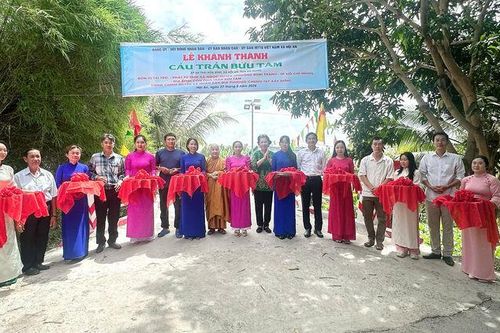 Xã Hội An khánh thành 2 cầu giao thông nông thôn
