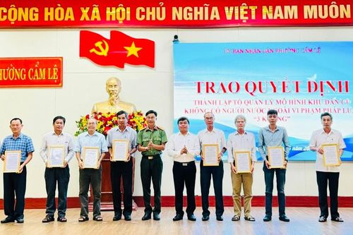 Phường Cẩm Lệ triển khai mô hình quản lý người nước ngoài '3 không'