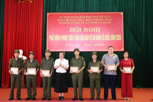 Phường Kỳ Lừa phát động phong trào toàn dân bảo vệ an ninh Tổ quốc năm 2026