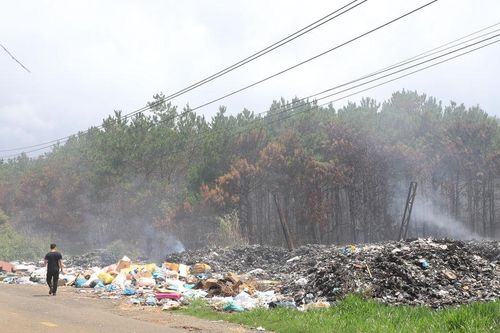 Lâm Đồng tìm giải pháp xử lý dứt điểm ô nhiễm tại bãi rác Di Linh