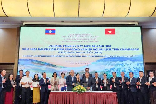 Lâm Đồng mở rộng hợp tác phát triển văn hóa, du lịch với tỉnh Champasak