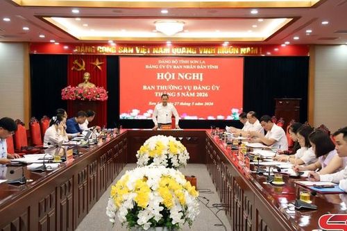 Hội nghị Ban Thường vụ Đảng ủy UBND tỉnh tháng 5/2026