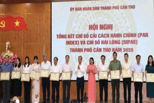 Công an Cần Thơ đứng đầu cải cách hành chính năm 2025