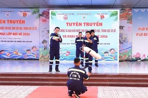 Xã Bình Minh đẩy mạnh tuyên truyền phòng, chống đuối nước cho trẻ em
