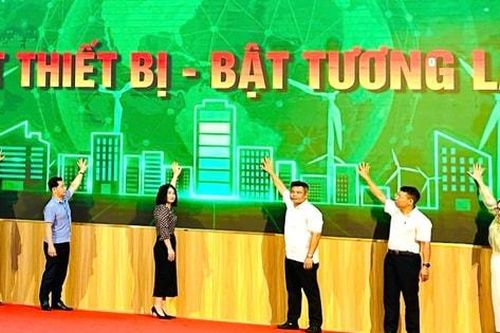 Phường Hoàng Mai tiết kiệm năng lượng vì một tương lai xanh