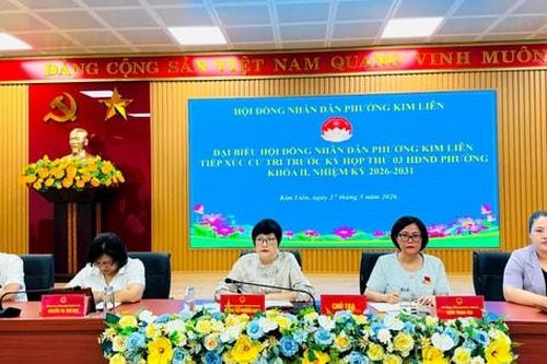 Cử tri phường Kim Liên kiến nghị nhiều vấn đề về trật tự đô thị