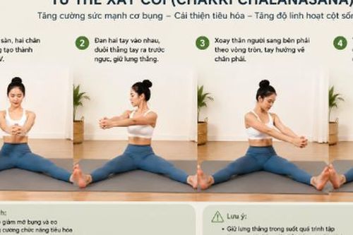 4 tư thế yoga nên tập vào buổi sáng giúp tăng độ dẻo dai, hỗ trợ giảm đau lưng