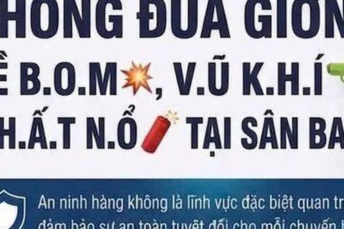Đùa giỡn những câu này tại sân bay, hành khách có thể bị cấm bay nhiều tháng