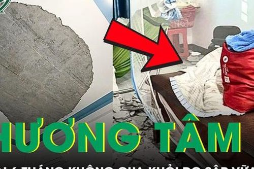 Đang ngủ trong màn, bé trai 6 tháng tuổi gặp nạn thương tâm vì trần nhà bong tróc