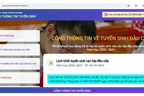 Nhiều phụ huynh TPHCM đăng ký tuyển sinh đầu cấp cho con sai quy định ngay từ ngày đầu