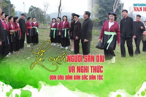 (Emagazine) Lễ cưới người Sán Dìu và nghi thức đón dâu đậm bản sắc dân tộc