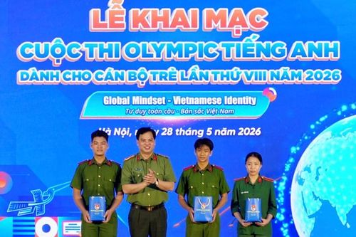 Khởi động Olympic tiếng Anh dành cho cán bộ trẻ năm 2026