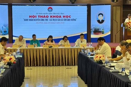 Nâng tầm di sản danh nhân Nguyễn Công Trứ trong không gian văn hóa nhân loại