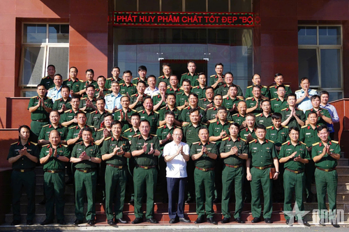 Cán bộ, giảng viên, học viên Học viện Quốc phòng học tập, nghiên cứu tại tỉnh Thanh Hóa