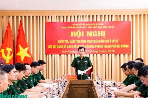 Thực hiện tốt dân chủ ở cơ sở, tạo động lực hoàn thành tốt nhiệm vụ quản lý, bảo vệ biên giới biển, đảo