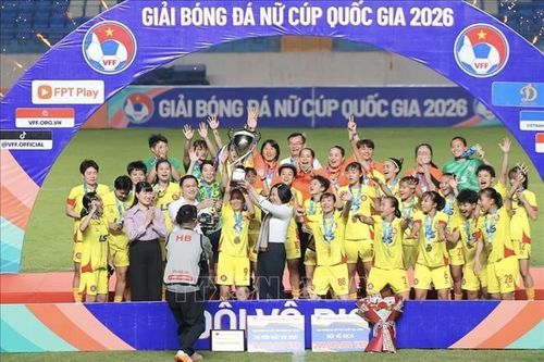 CLB TP Hồ Chí Minh vô địch Giải bóng đá nữ Cúp quốc gia năm 2026