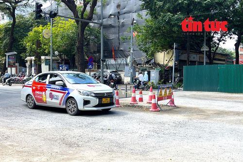 Hoàn trả mặt đường cẩu thả sau thi công dự án chống ngập