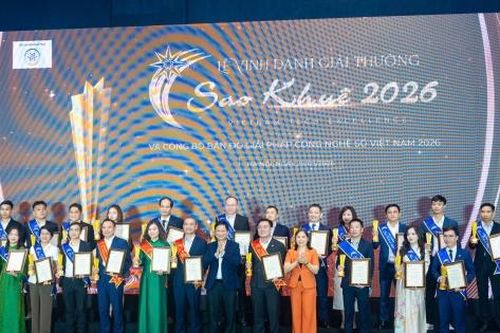123 giải thưởng Sao Khuê 2026: Tôn vinh giải pháp công nghệ Việt Nam