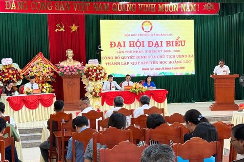 Đại hội Hội Khuyến học xã Hoằng Lộc lần thứ I, nhiệm kỳ 2026-2031