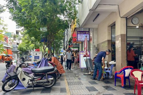 TP. Hồ Chí Minh thí điểm phần mềm quản lý sử dụng tạm lòng đường, vỉa hè