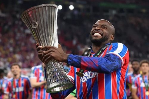 Jean-Philippe Mateta ghi bàn quyết định giúp Crystal Palace vô địch UEFA Conference League