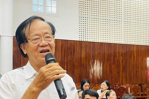 Nhân dân phường Bàn Thạch góp ý xây dựng đội ngũ cán bộ, công an cơ sở
