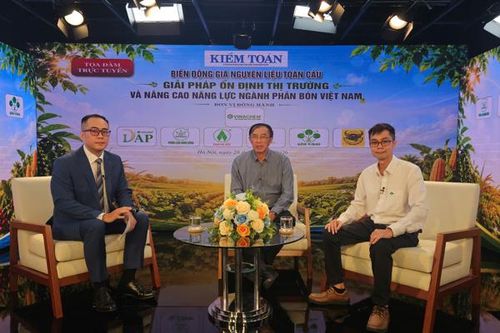 TỌA ĐÀM TRỰC TIẾP: BIẾN ĐỘNG GIÁ NGUYÊN LIỆU TOÀN CẦU – GIẢI PHÁP ỔN ĐỊNH THỊ TRƯỜNG VÀ NÂNG CAO NĂNG LỰC NGÀNH PHÂN BÓN VIỆT NAM