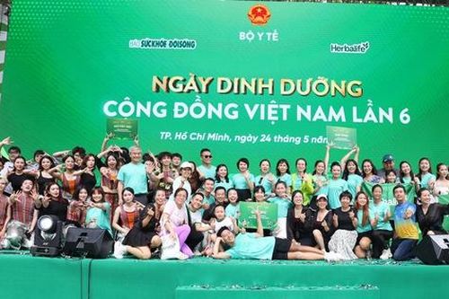 Bùng nổ sân khấu với màn trình diễn giành Giải đặc biệt tại Ngày Dinh dưỡng cộng đồng Việt Nam lần 6