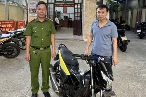 Bàn giao tang vật trộm cắp