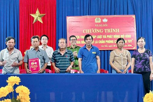Phát huy vài trò mỗi gia đình trong phòng chống ma túy