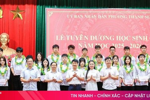 Phường Thành Sen tuyên dương 280 học sinh giỏi các cấp