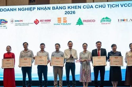 Gia Lai: 4 doanh nghiệp nhận bằng khen của VCCI