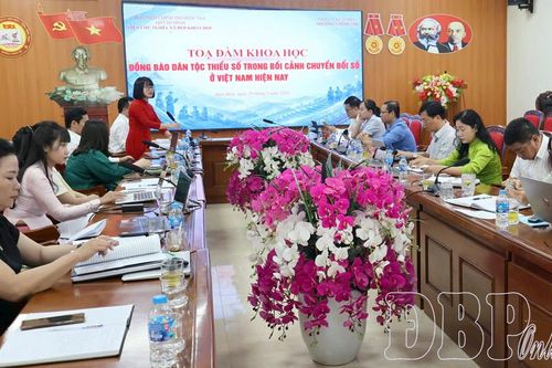 Tọa đàm khoa học về đồng bào dân tộc thiểu số trong bối cảnh chuyển đổi số