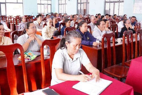 5 tổ đại biểu HĐND xã Vạn Thắng tiếp xúc cử tri 15 thôn trước kỳ họp thứ 2