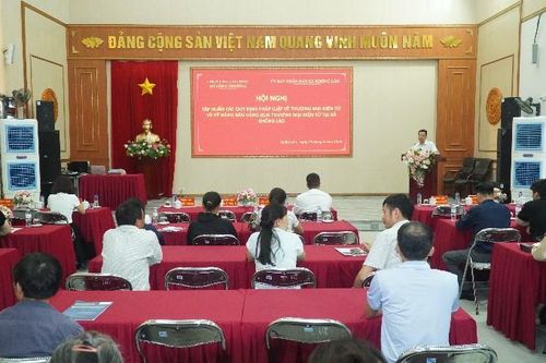 Tập huấn các quy định pháp luật về thương mại điện tử và kỹ năng bán hàng qua thương mại điện tử
