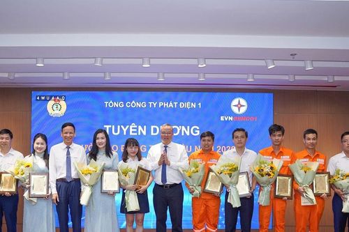 EVNGENCO1 biểu dương người lao động tiêu biểu và an toàn vệ sinh viên giỏi năm 2026