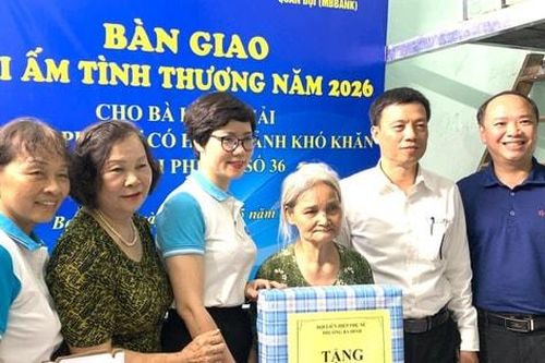 Phường Ba Đình lan tỏa nghĩa tình qua những mái ấm yêu thương