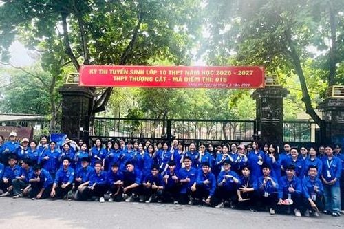 Tuổi trẻ Thượng Cát ra quân 'Tiếp sức mùa thi' tuyển sinh lớp 10
